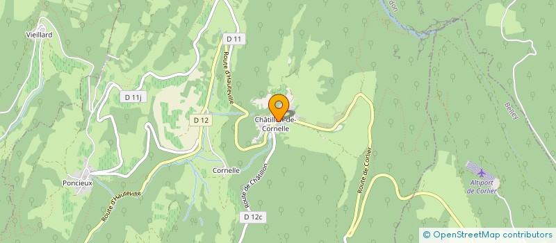localisation de l'entreprise LA MERE PIN à JUJURIEUX