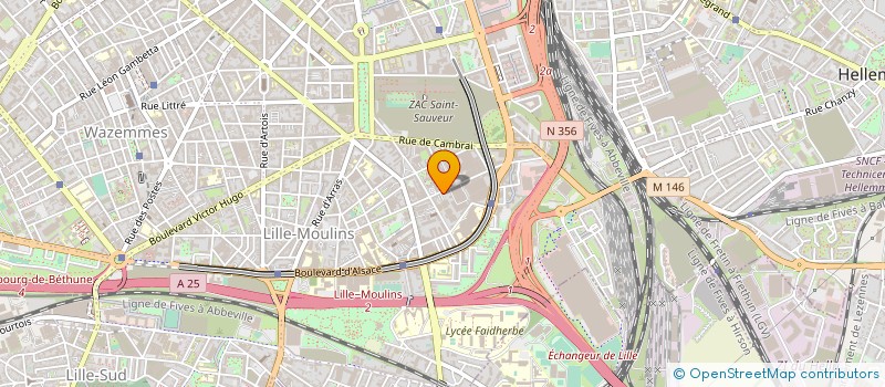 localisation de l'entreprise LA MERE SUZETTE à LILLE