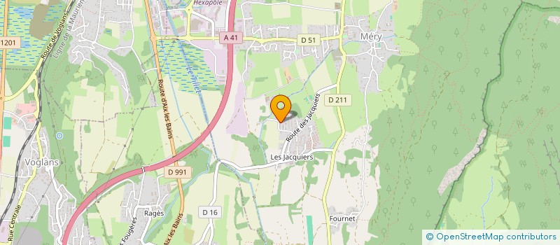 localisation de l'entreprise LA MEROLAINE à MERY