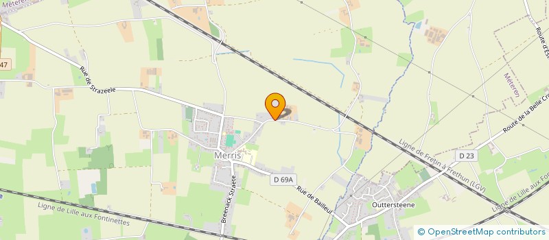 localisation de l'entreprise LA MERRISIENNE  MERRIS