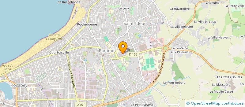 localisation de l'entreprise LA MERVEILLE DE STE SUZANNE  SAINT-MALO