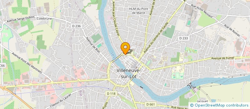 localisation de l'entreprise LA MESA FELIZ  VILLENEUVE-SUR-LOT