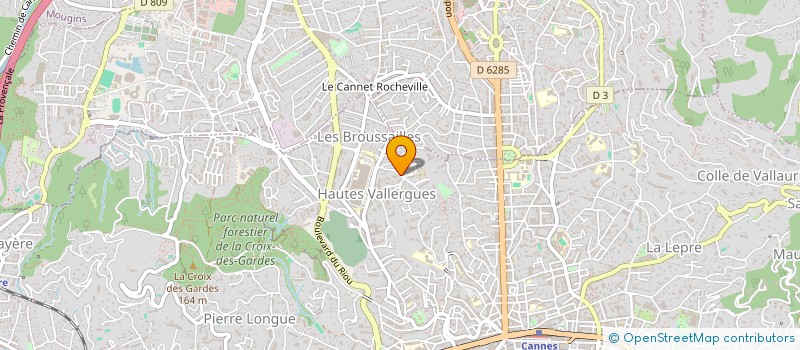 localisation de l'entreprise LA MESANGE à CANNES