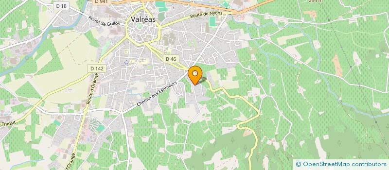 localisation de l'entreprise LA MESANGERE à VALREAS