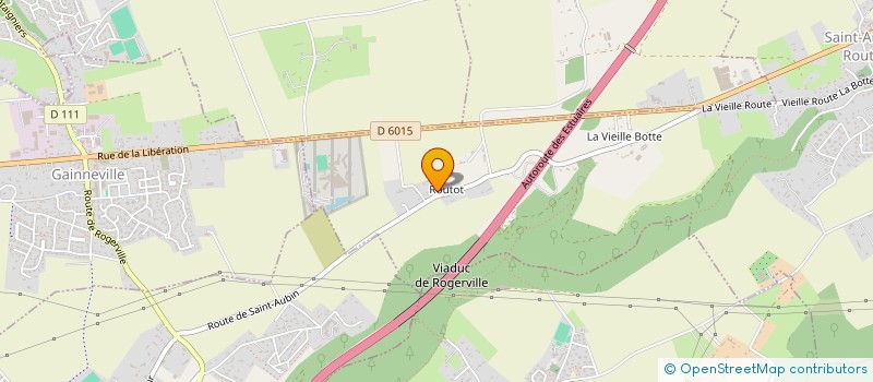 localisation de l'entreprise LA MESANGERIE  SAINT-AUBIN-ROUTOT