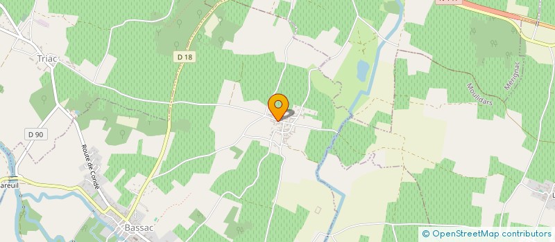 localisation de l'entreprise LA MESNARDIAIRE à BASSAC