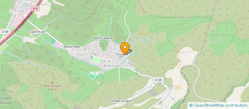 localisation de l'entreprise LA MESNIE D'IZARD DEL LEC  ARMISSAN