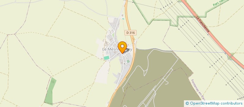 localisation de l'entreprise LA MESNILOISE INCENDIE à LE MESNIL-AUBRY