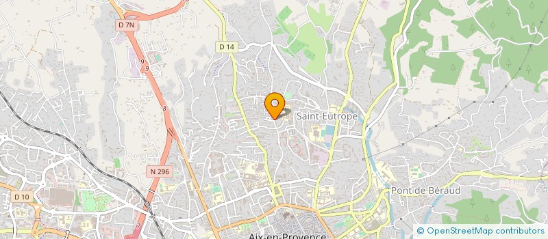 localisation de l'entreprise LA MESURE SUR MESURE à AIX-EN-PROVENCE