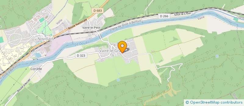 localisation de l'entreprise LA METAIERIE  VAIRE