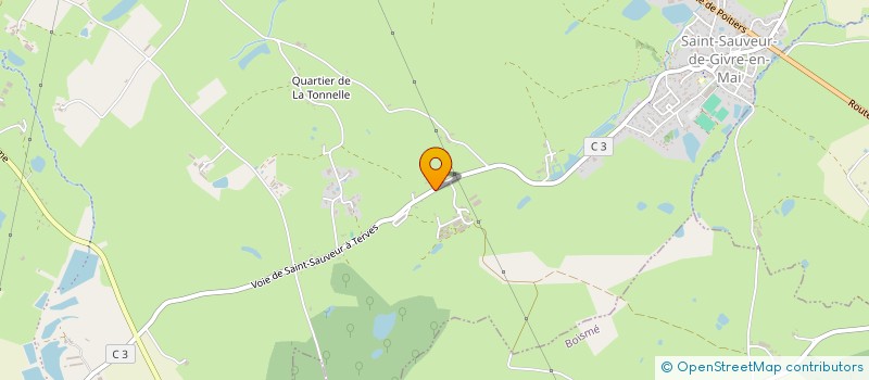 localisation de l'entreprise LA METELIERE  BRESSUIRE