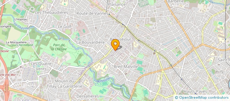 localisation de l'entreprise LA METHODE 44  SAINT-HERBLAIN