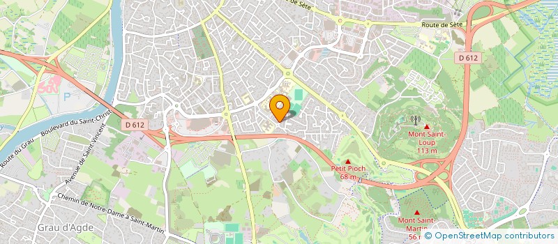 localisation de l'entreprise LA METHODE HEISY  AGDE