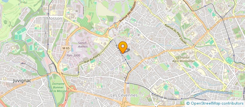 localisation de l'entreprise LA METROPOLITAINE DE SERVICES à MONTPELLIER