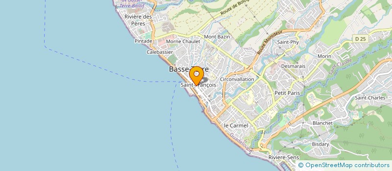 localisation de l'entreprise LA MEUBLERIE à BASSE-TERRE