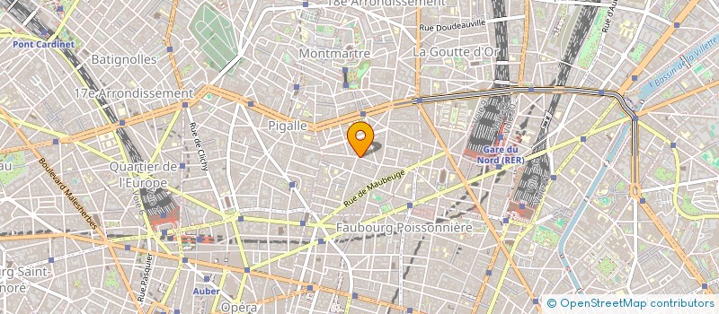 localisation de l'entreprise LA MEULE  PARIS