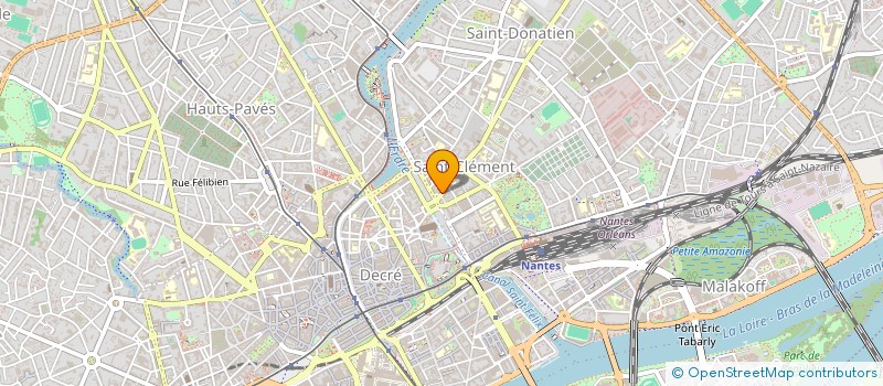 localisation de l'entreprise LA MEULE DE LA TESS à NANTES