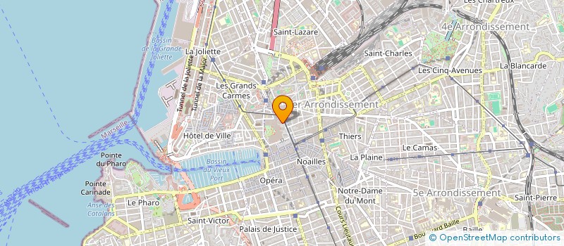 localisation de l'entreprise LA MEULERIE ENDOUME  MARSEILLE