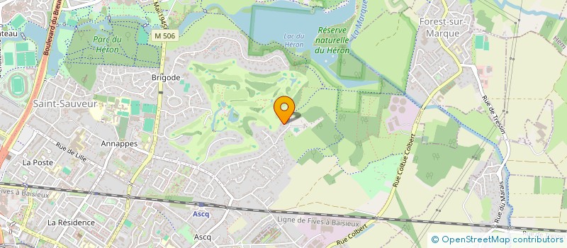 localisation de l'entreprise LA MEULIERE à VILLENEUVE-D'ASCQ