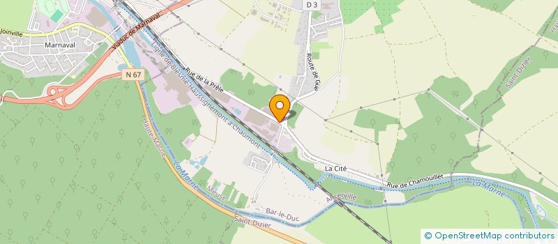 localisation de l'entreprise LA MEUSIENNE à ANCERVILLE