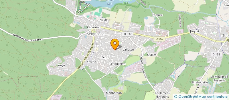 localisation de l'entreprise LA MEUTE à SEIGNOSSE