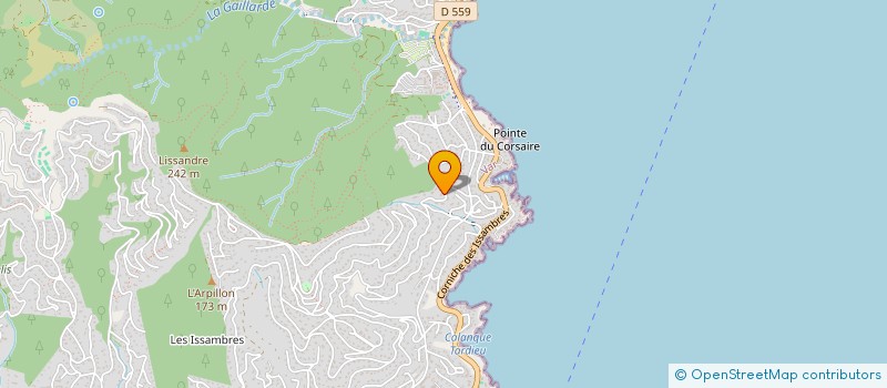 localisation de l'entreprise LA MEUTE  ROQUEBRUNE-SUR-ARGENS