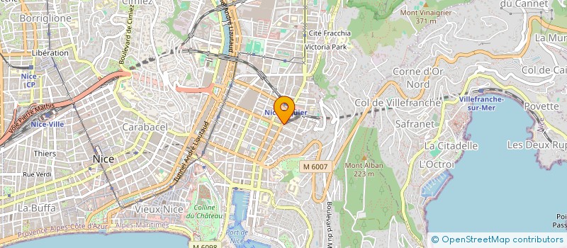 localisation de l'entreprise LA MEUTE AGENCY à NICE