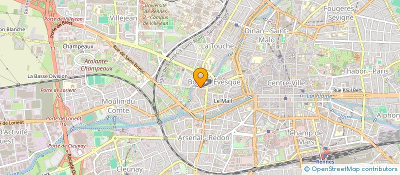 localisation de l'entreprise LA MEUTE D'UNO à RENNES