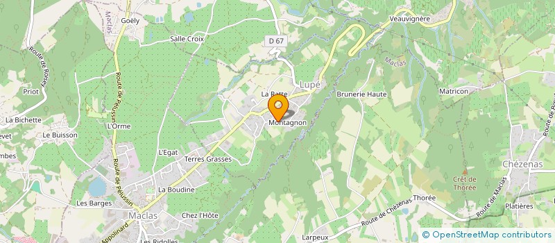 localisation de l'entreprise LA MEUTE LUDIQUE  LUPE