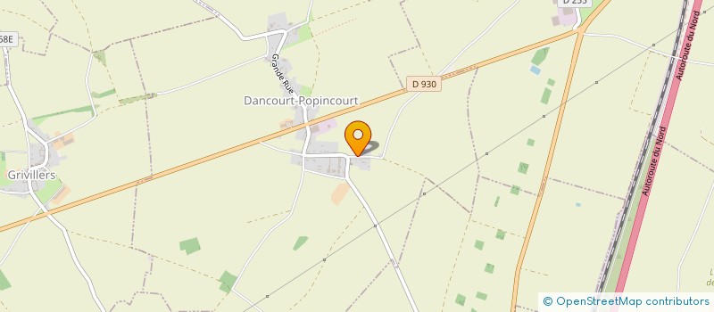 localisation de l'entreprise LA MEUTE PICARDE  DANCOURT-POPINCOURT