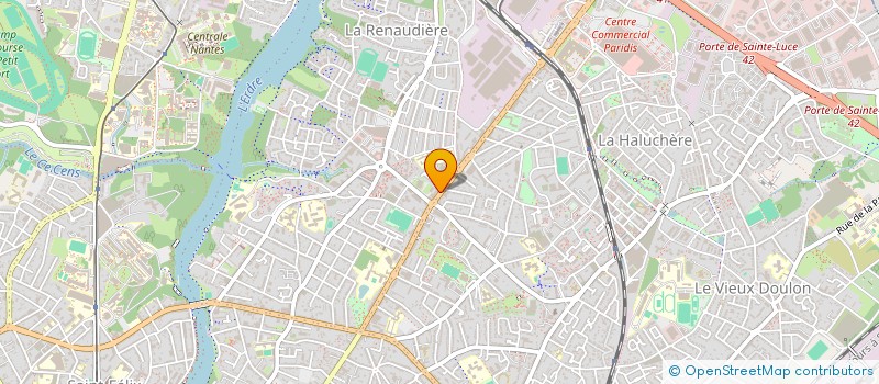 localisation de l'entreprise LA MEUTE PRODUCTION à NANTES