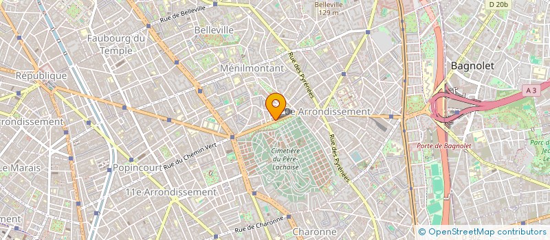 localisation de l'entreprise LA MEUTE RENOV  PARIS