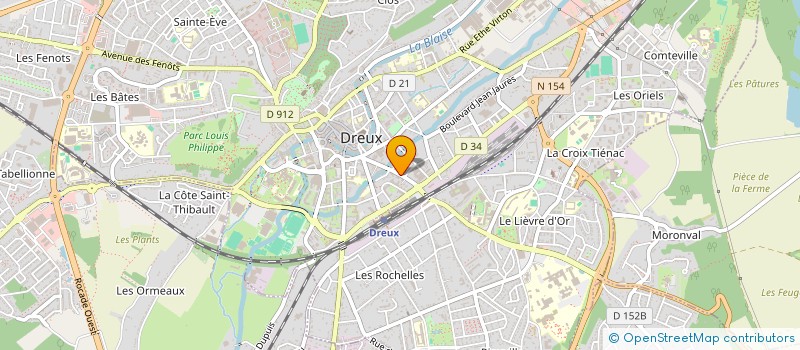 localisation de l'entreprise LA MEUTE TATTOO INK à DREUX