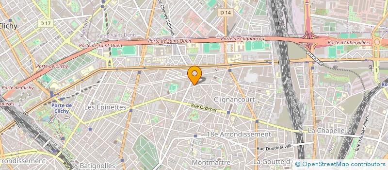 localisation de l'entreprise LA MEXICANA  PARIS