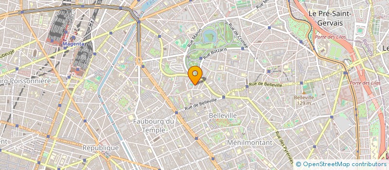 localisation de l'entreprise LA MEZCLA FRANCESA  PARIS