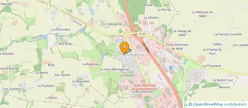 localisation de l'entreprise LA MEZIERE MOBILIER à MELESSE