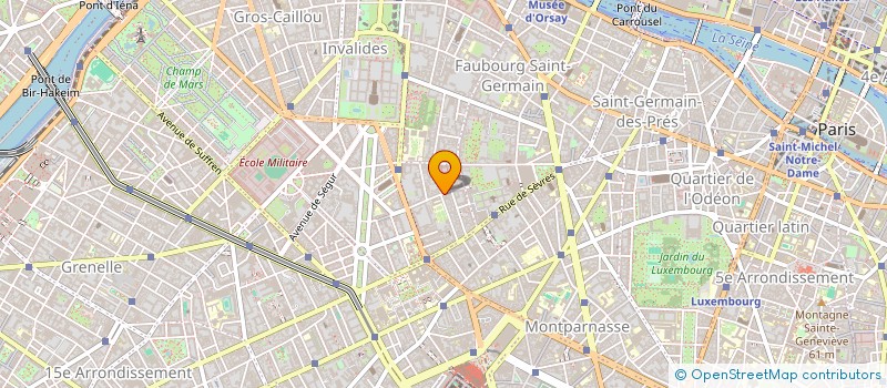 localisation de l'entreprise LA MEZYENA  MONTREUIL
