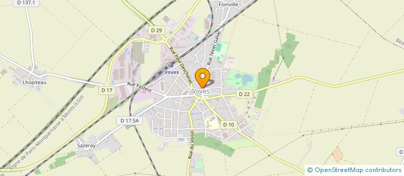 localisation de l'entreprise LA MI BEMOL  LES VILLAGES VOVEENS