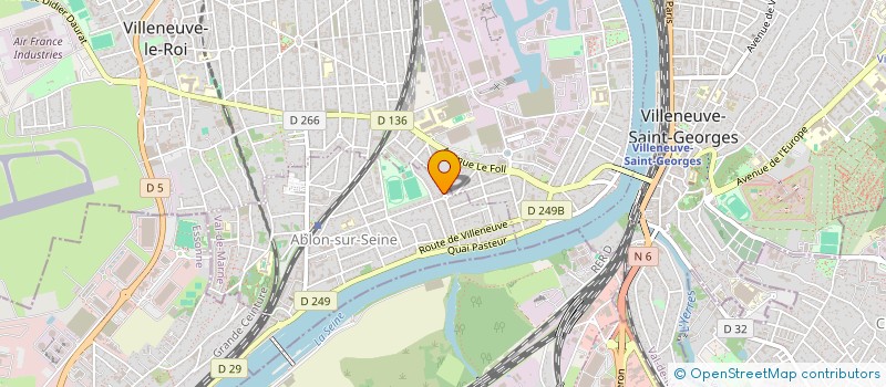 localisation de l'entreprise LA MI DO RE  ABLON-SUR-SEINE