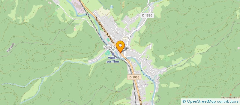 localisation de l'entreprise LA MI DO RE  WILLER-SUR-THUR