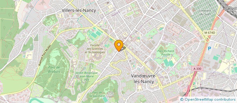 localisation de l'entreprise LA MI DO RE  VANDUVRE-LES-NANCY