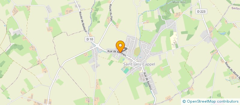 localisation de l'entreprise LA MI-TEMPS DES PARENTS à EBBLINGHEM