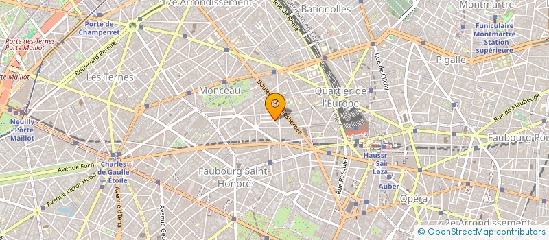 localisation de l'entreprise LA MIA  PARIS