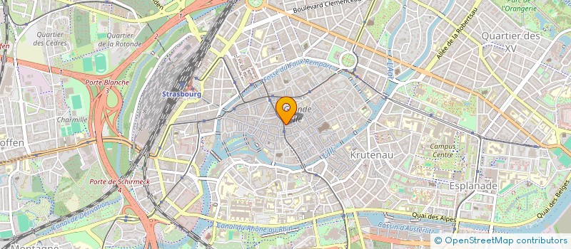 localisation de l'entreprise LA MIAN à STRASBOURG