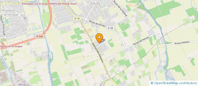 localisation de l'entreprise LA MICALINE CONSULTING  ALTHEN-DES-PALUDS