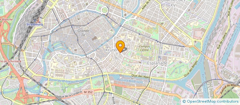 localisation de l'entreprise LA MICHAUDIERE à STRASBOURG