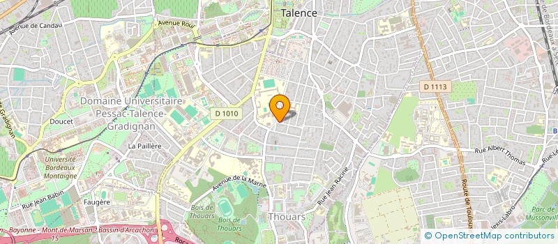 localisation de l'entreprise LA MICHE  TALENCE