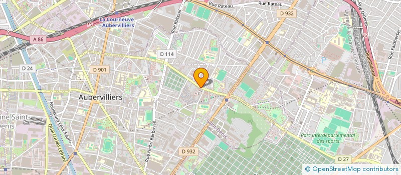 localisation de l'entreprise LA MICHE AUBERVILLOISE à AUBERVILLIERS
