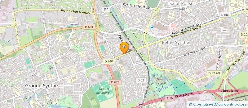localisation de l'entreprise LA MICHE D'OR à DUNKERQUE