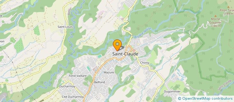 localisation de l'entreprise LA MICHE DE GAEL à SAINT-CLAUDE